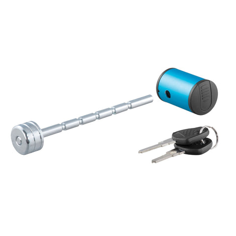 CURT Coupler Lock (1/4in. Pin; 1in. to 3in. Latch Span; Right-Angle; Chrome)