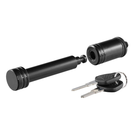 CURT CURT 23518 Black Trailer Hitch Lock; 5/8-Inch Pin Diameter; Fits 2-Inch Receiver