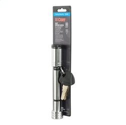 CURT 5/8in. Hitch Lock (2in. or 2-1/2in. Receiver; Barbell; Chrome)