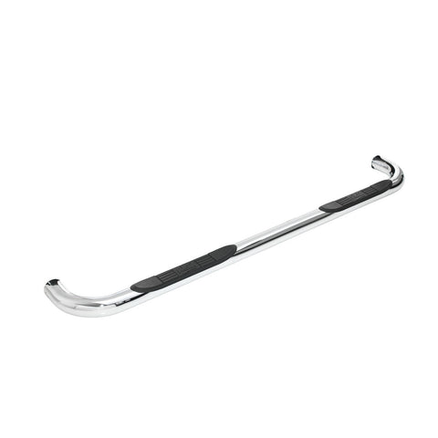 Westin Signature 3 Round Step Bar; Dual Step Pad; Chrome; Steel; For Quad Cab;