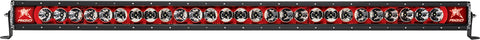 Rigid Industries RIGID Radiance Plus LED Light Bar; Broad-Spot Optic; 50 Inch With Red Backlight