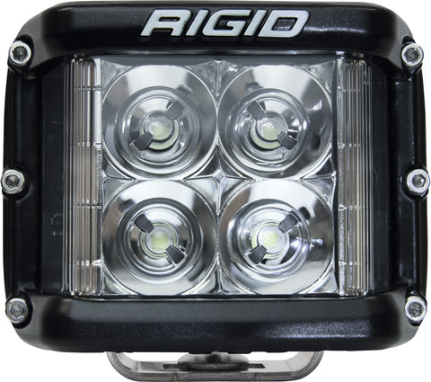 Rigid Industries RIGID D-SS PRO Side Shooter; Flood Optic; Surface Mount; Black Housing; Single