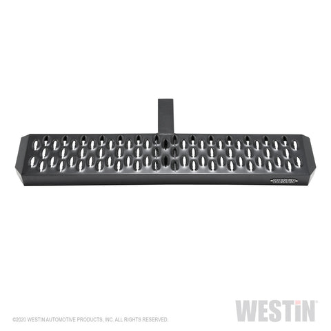 Westin Grate Steps Hitch Step; 34 in. Step For 2 in. Receiver; Textured Black;