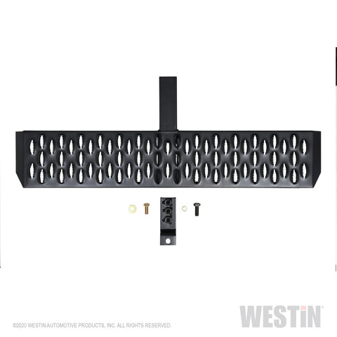 Westin Grate Steps Hitch Step; 34 in. Step For 2 in. Receiver; Textured Black;