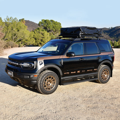 Westin Grate Steps Running Boards; Textured Black; 68 in.; Mount Kit Not Included;