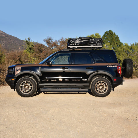 Westin Grate Steps Running Boards; Textured Black; 68 in.; Mount Kit Not Included;