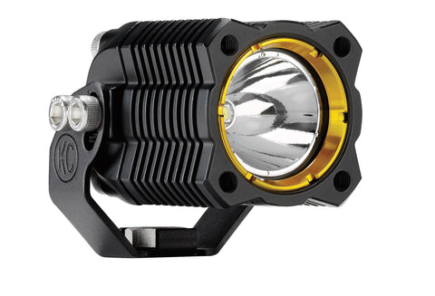 KC Hilites KC FLEXâ„¢ LED - Single - 2-Light System - 20W Spot Beam