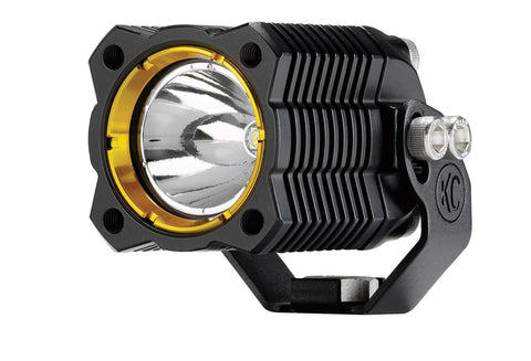 KC Hilites KC FLEXâ„¢ LED - Single - 2-Light System - 20W Spot Beam