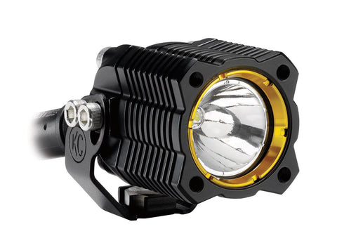 KC Hilites KC FLEXâ„¢ LED - Single - 2-Light System - 20W Spot Beam