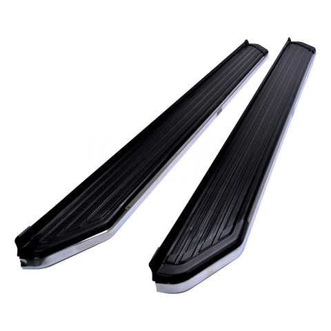 Westin Stylized Running Boards; Black; Mount Kit Included;