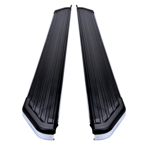 Westin Stylized Running Boards; Black; Mount Kit Included;