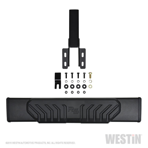 Westin R5 Hitch Step; 27 in. Step; 2 in. Receiver; Black;