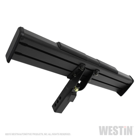 Westin R5 Hitch Step; 27 in. Step; 2 in. Receiver; Black;