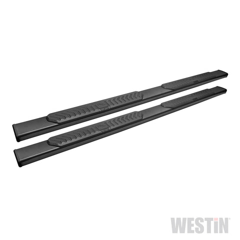 Westin R5 Nerf Step Bars; 5 in. Black; Incl. Hardware; No Drilling Required;