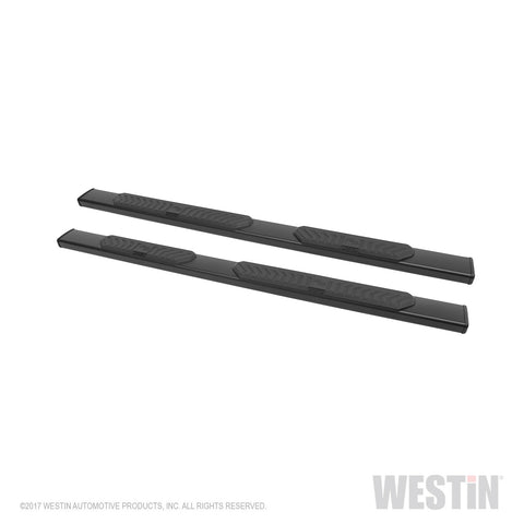Westin R5 Nerf Step Bars; 5 in. Black; Incl. Hardware; No Drilling Required;