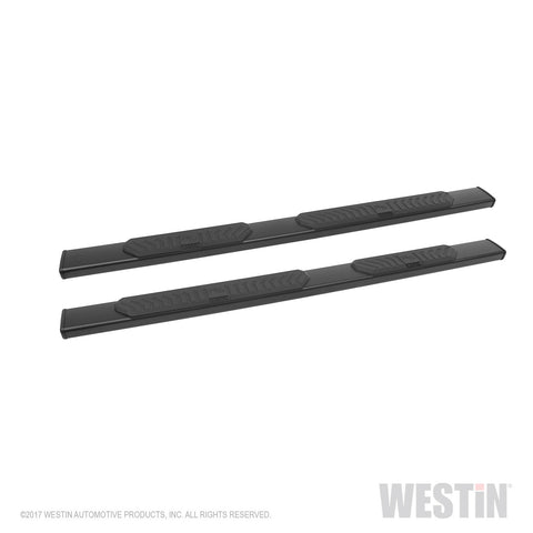 Westin R5 Nerf Step Bars; 5 in. Black; Incl. Hardware; No Drilling Required;