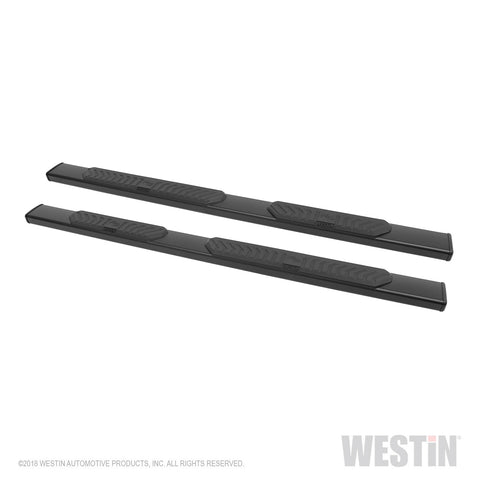 Westin R5 Nerf Step Bars; 5 in. Black; Incl. Hardware; No Drilling Required;