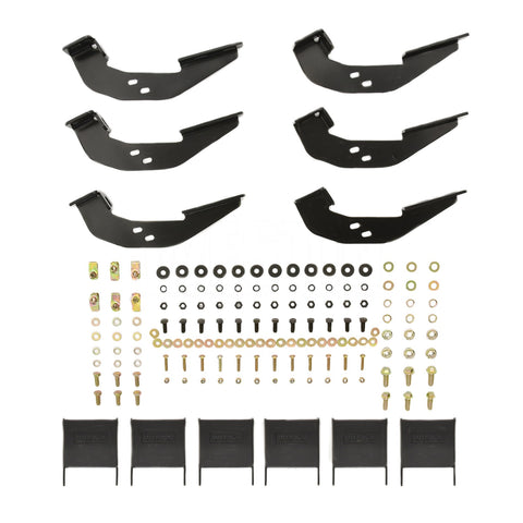 Westin R5 Nerf Step Bars; Textured Black;