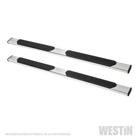 Westin R5 Nerf Step Bars; 5 in. Stainless Steel; Incl. Hardware; No Drilling Required;