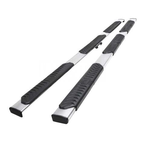 Westin R5 M-Series Wheel-To-Wheel Nerf Step Bars XD; Polished; Stainless Steel;