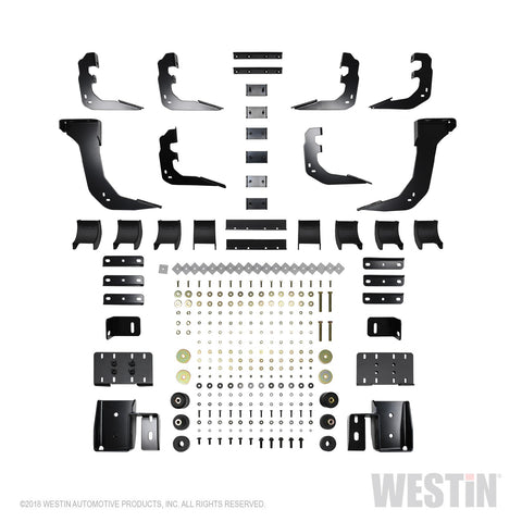 Westin R5 Modular Wheel to Wheel Nerf Step Bars