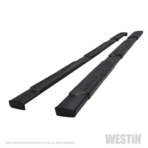 Westin R5 M-Series Wheel-to-Wheel Nerf Step Bars; Textured Black; Steel;