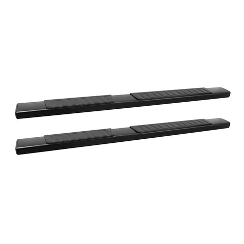 Westin R7 Nerf Step Bars; Black; Mount Kit Included; For Double Cab;