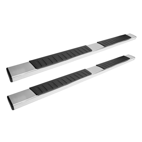 Westin R7 Nerf Step Bars; Stainless Steel; Mount Kit Included;
