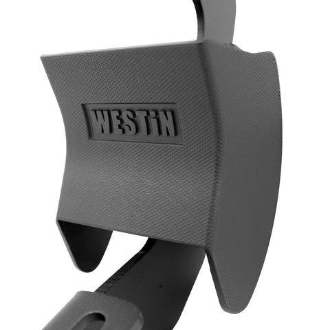 Westin R7 Nerf Step Bars; Black; Mount Kit Included;