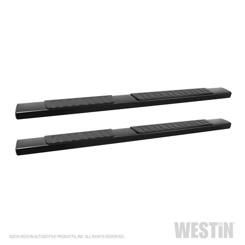 Westin R7 Nerf Step Bars; Black; Mount Kit Included; For Super Crew Cab;