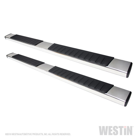Westin R7 Nerf Step Bars; Stainless Steel; Mount Kit Included;