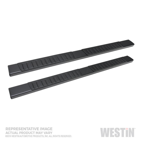 Westin R7 Nerf Step Bars; Black;