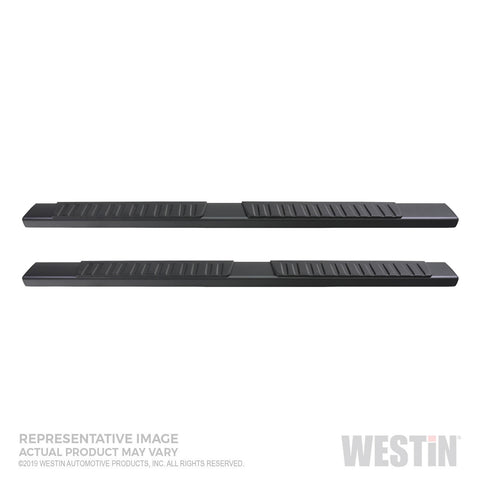Westin R7 Nerf Step Bars; Black;