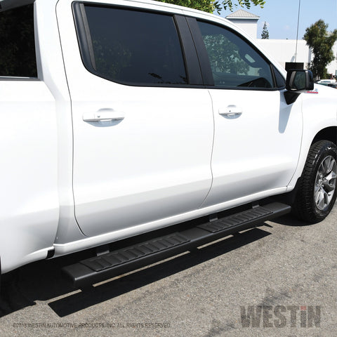 Westin R7 Nerf Step Bars; Black; Mount Kit Included;
