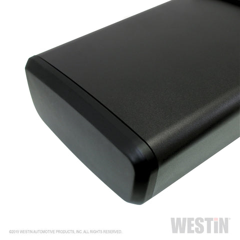 Westin R7 Nerf Step Bars; Black; For Super Crew Cab;