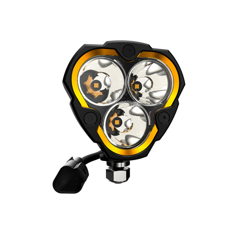KC Hilites FLEX ERAâ„¢ 3 - 2-Light System - 40W Spot Beam
