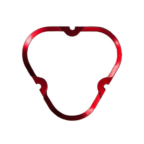 KC Hilites FLEX ERAâ„¢ 3 - 1-Bezel Ring - ED Coated - Red