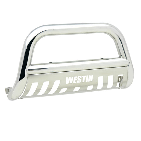 Westin E-Series Bull Bar; 3 in. Dia.; Polished Stainless Steel;
