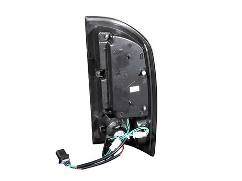 Anzo USA Tail Light Assembly; LED; Clear Lens; Black Housing; Pair;