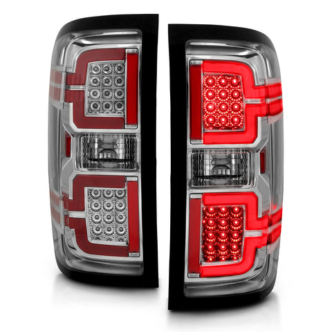 ANZO USA LED Taillights Chrome w/ Sequential
