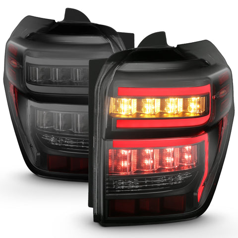 ANZO USA T.L Black Housing Smoke Lens Red Light Bar W/Sequential