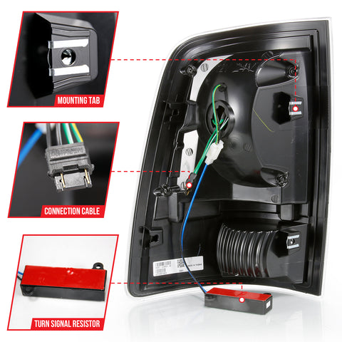 Anzo USA Tail Light Assembly