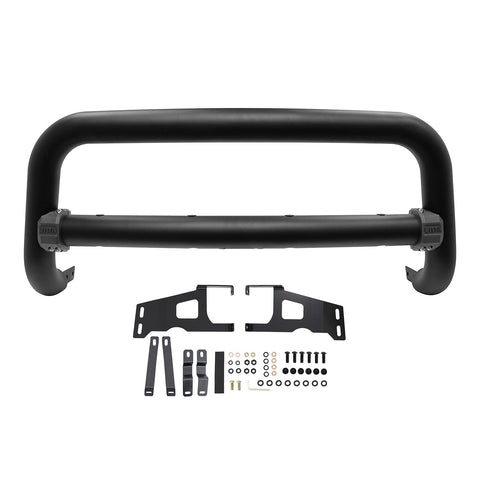Westin Contour 3.5 Bull Bar; 3.5 in. Tube Diameter; Textured Black Steel;