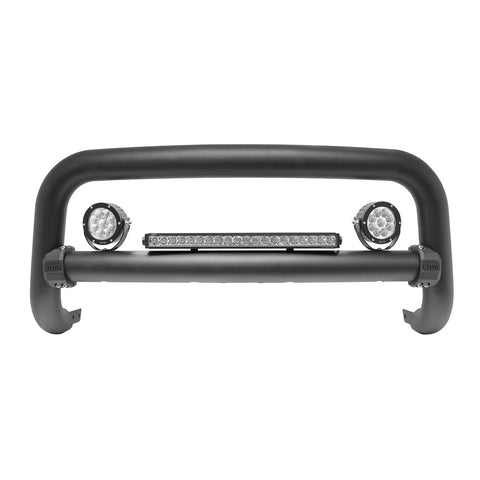 Westin Contour 3.5 Bull Bar; 3.5 in. Tube Diameter; Textured Black Steel;
