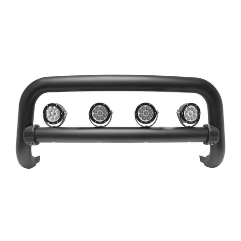 Westin Contour 3.5 Bull Bar; 3.5 in. Tube Diameter; Textured Black Steel;