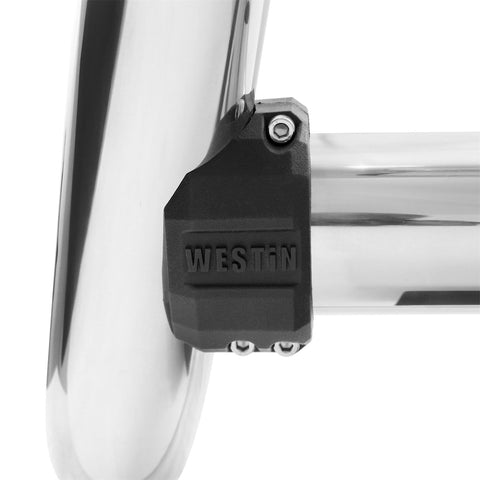 Westin Contour 3.5 Bull Bar; 3.5 in. Tube Diameter; Chrome Stainless Steel;