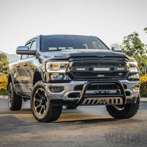 Westin Ultimate Bull Bar; Chrome;