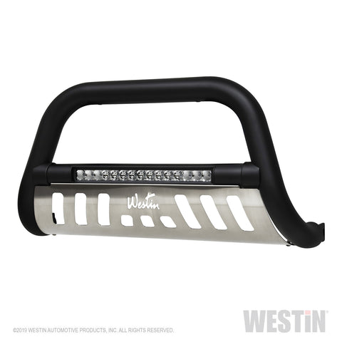 Westin Ultimate LED Bull Bar; Textured Black;