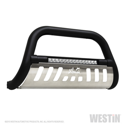 Westin Ultimate LED Bull Bar; Textured Black;