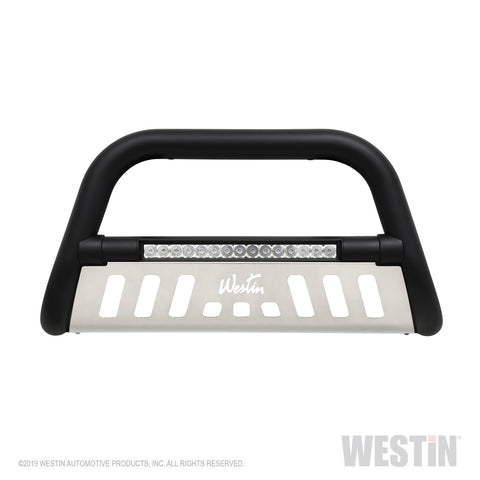 Westin Ultimate LED Bull Bar; Textured Black;